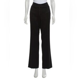 CHANEL wool mid-rise pants trousers size M/US 8 /FR 40 vintage